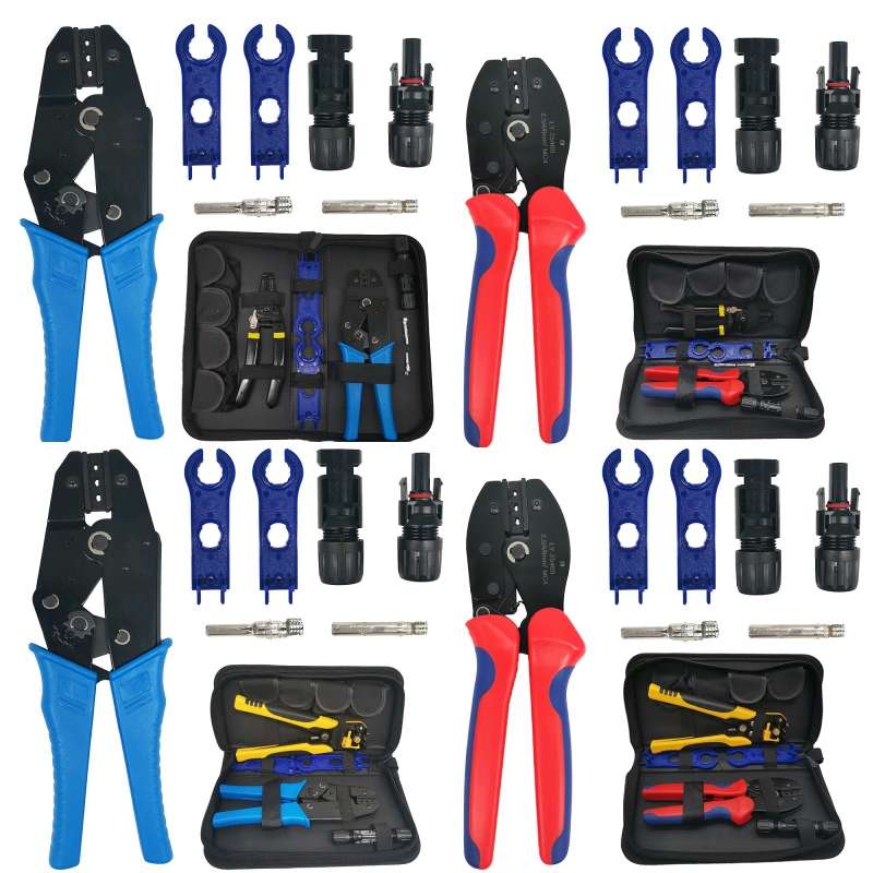 Photovoltaic Connector Crimping Pliers Solar Panel Installation Tools, Model: Set 1
