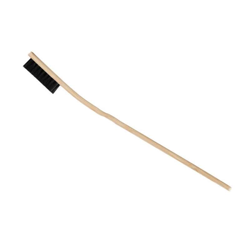 Automotive Steel Ring Washing Long Bamboo Brush Engine Cleaning ... (Straight Bend Mixed Delivery)