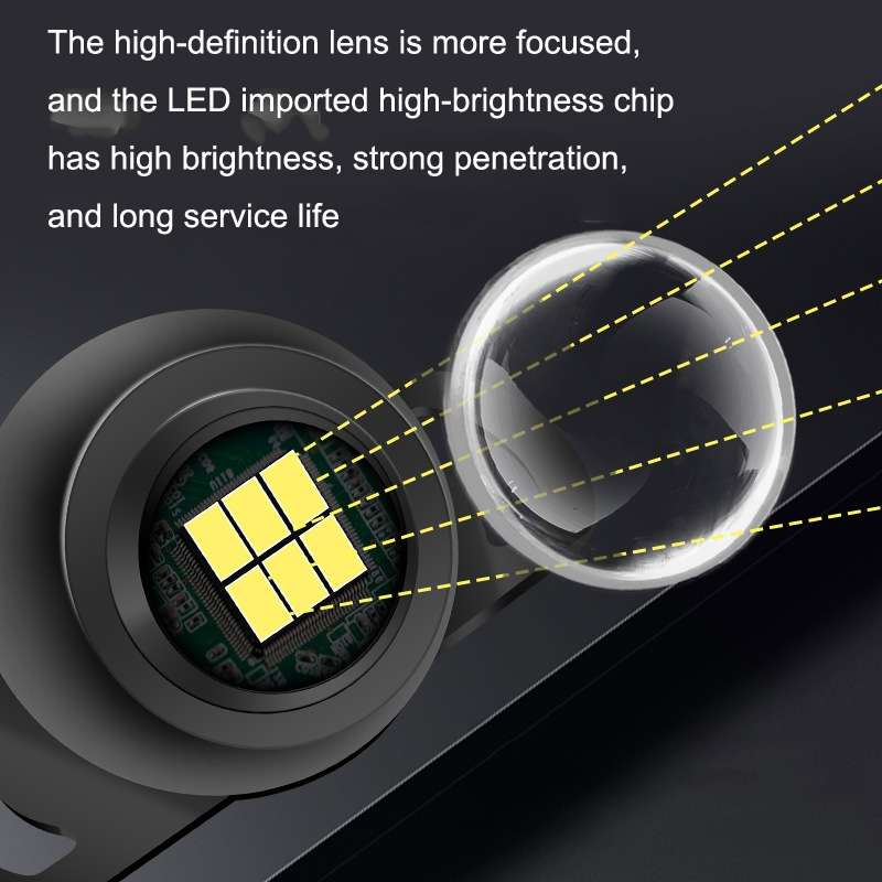 Car LED Ultra -Bright Electric Eye Reversing Light External Bulb Modified Universal Auxiliary Light,