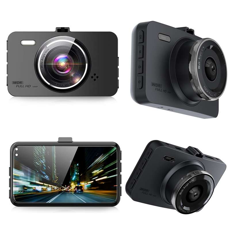 L601 HD Night Vision Electronics Dog Reversing Image Driving Recorder, Style: Standard Version(Doubl