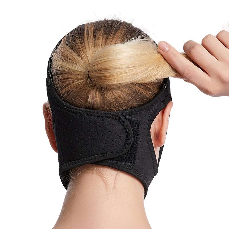 MK122 Anti-snoring Belt Triangular Chin Strap Unisex Face-slimming Lifting Bandage and Wrinkle Reduc