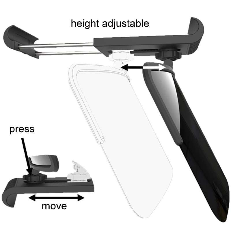 360 Degree Adjustable Car Driver Sun Visor, Color: Ordinary Board