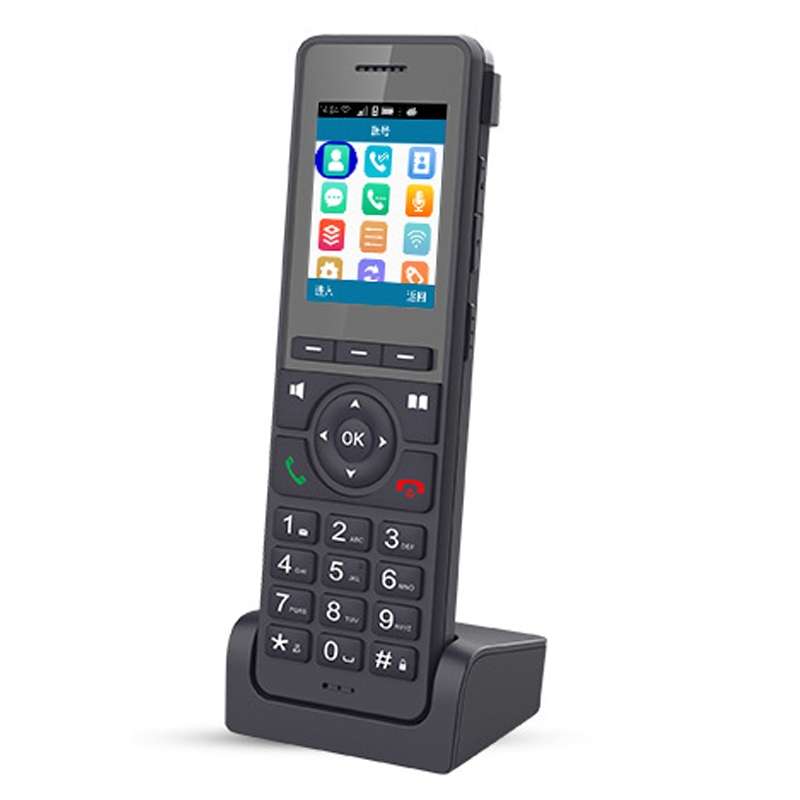 S07 Mobile Handheld WIFI Wireless Phone IP VOIP SIP Phone Support 4G Charging Base Network Phone