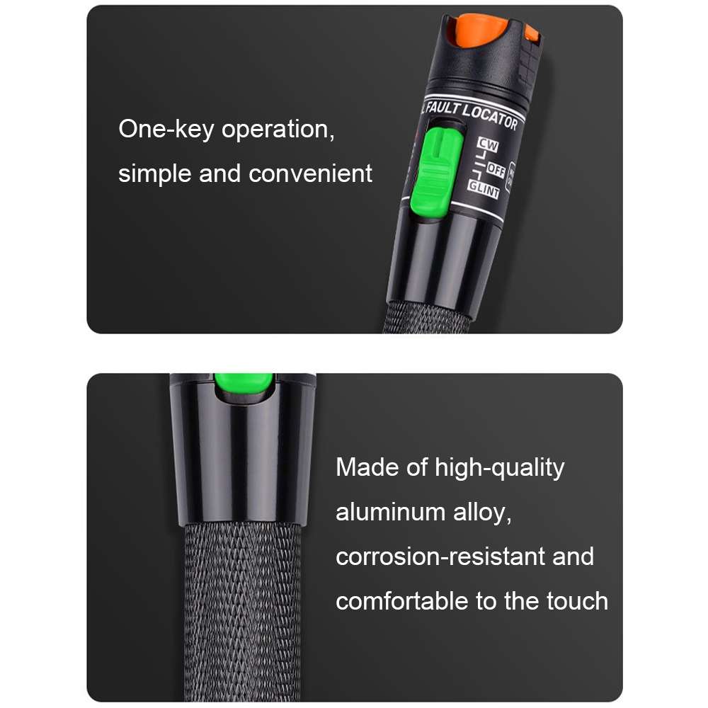 1-60 km Optical Fiber Red Light Pen 5/10/15/20/30/50/60MW Red Light Source Light Pen ... 50mW Red