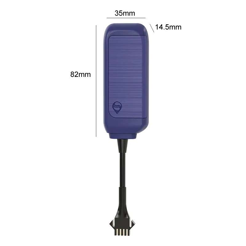 SEEWORLD Car Smart GPS Locator Vehicle Positioning Anti-Theft Device, Version: European Version(Bare