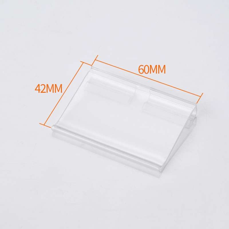 10pcs /Pack Label Strip Supermarket Display Price Sign, Size: 40 x 60mm
