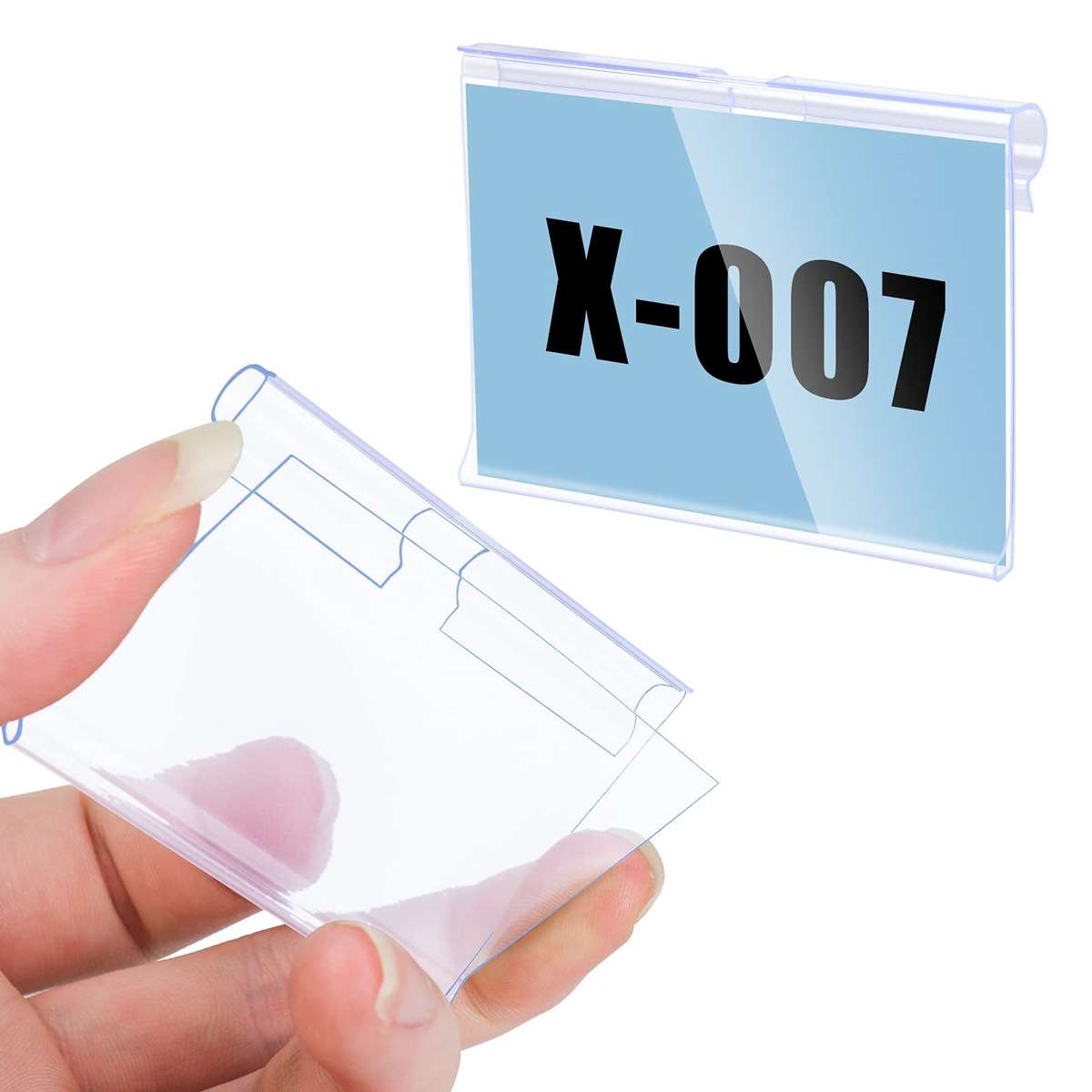 10pcs /Pack Label Strip Supermarket Display Price Sign, Size: 40 x 60mm