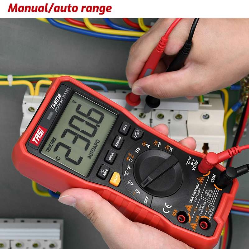 TASI TA803C Digital High Precision Multimeter Digital Display Household Multifunction Electrician Mu