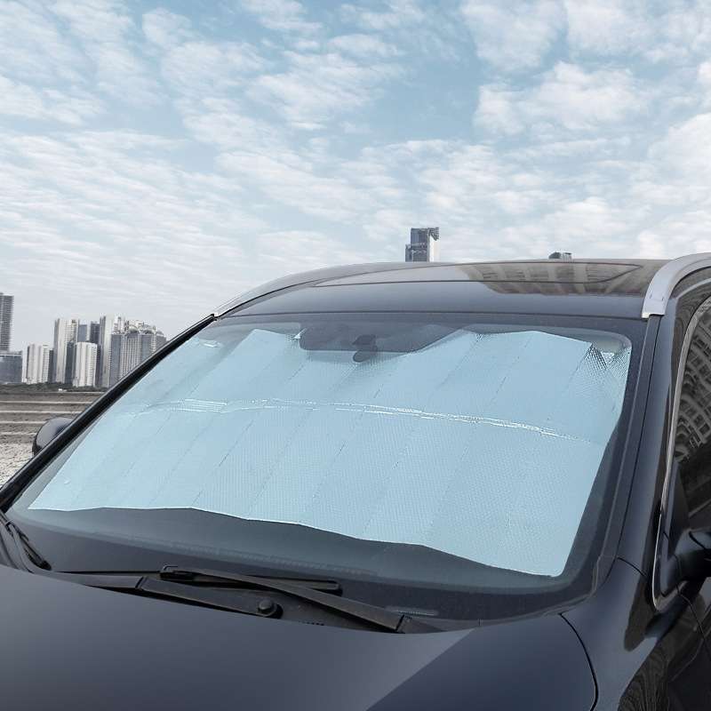 140x75cm Car Front Windshield Sun Protection Heat Insulation Foldable Sunshade