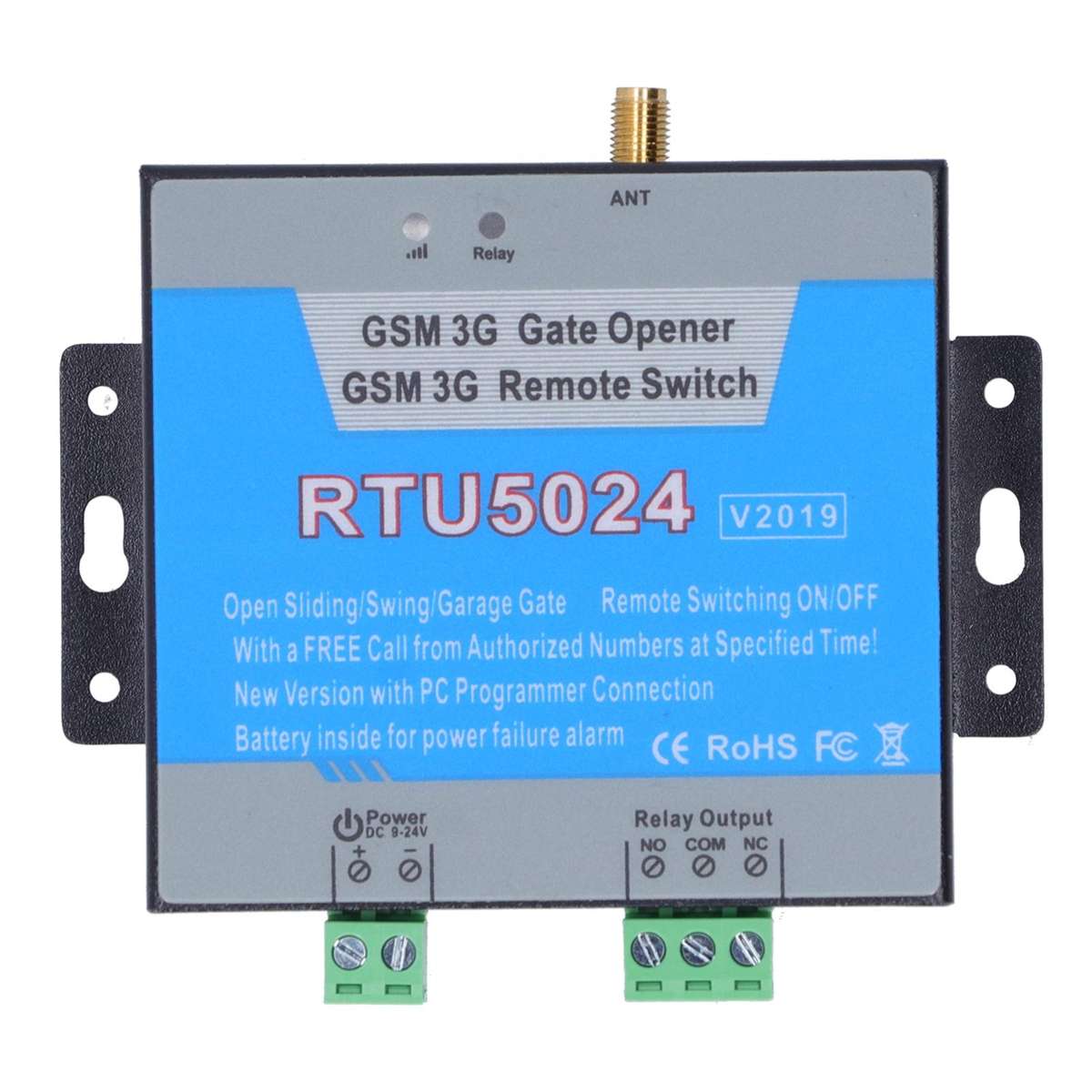 RTU5024 V2019 2G GSM Gate Opener Battery Inside for Power Failure Alert