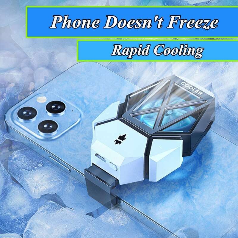 Mobile Phone Universal Radiator With Two Speed Ultra Long Battery Life Plug Model Black White