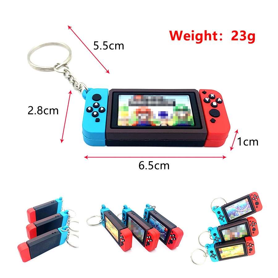 Gamepad Keychain Game Charm Pendant(Cherry Blossom)