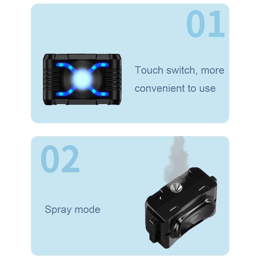 Spray Bark Stopper Waterproof Shock Dog Training Collar, Spec: Only Receiver not Include Remote Cont