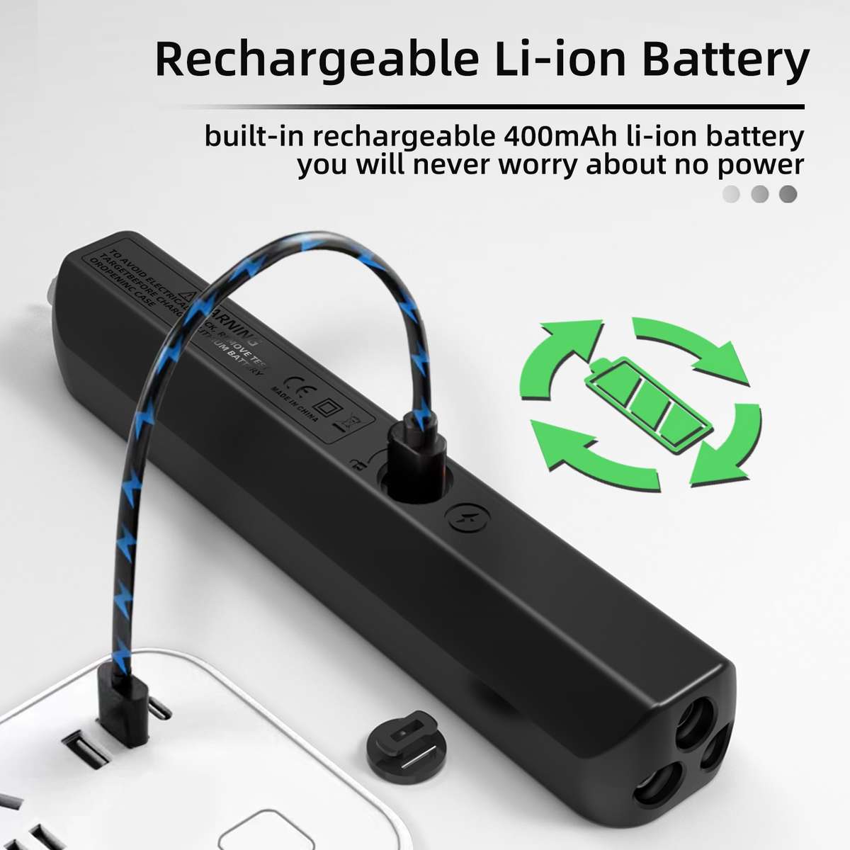 BSIDE S6 Smart Digital Multimeter Current Test Pen Capacitance Temperature Voltage Detector(Charging