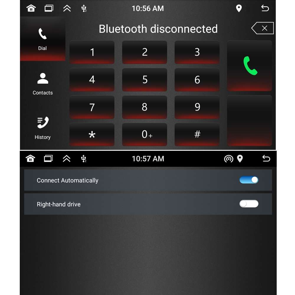 For BYD F3 7 inch Car Android Navigation Bluetooth FM Radio, Memory: 2+64G