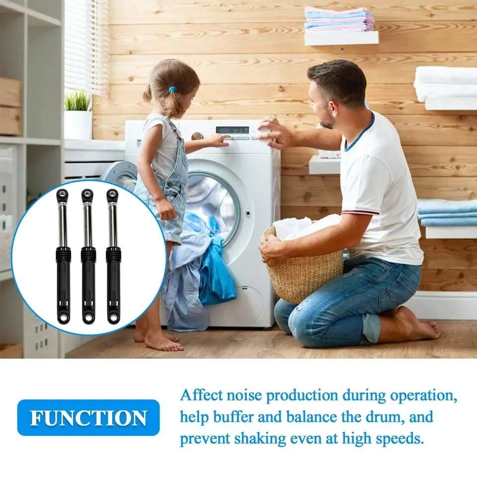 For LG Washing Machine Model WM2016CW 4901ER2003A Shock Absorber Set(Black)