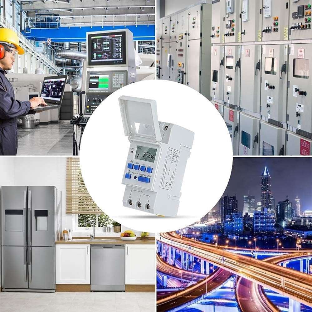 THC15A Microcomputer Time Control Switch Transparent Time Control Timer