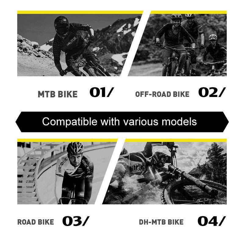 ENLEE E-2210 10pcs /Set Bicycle Jersey Stickers Mountain Bike Frame Protection Adhe ... Camouflage
