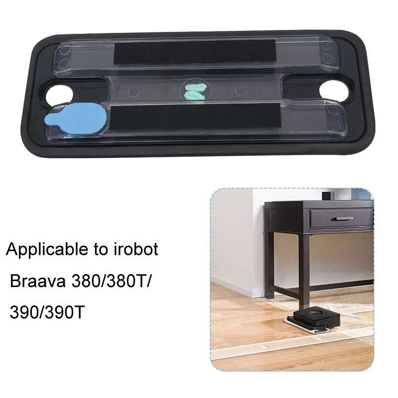 For iRobot Braava 380 / 380T / 390 / 390T Mopping Machine Equipment, Model: White Dried Mop