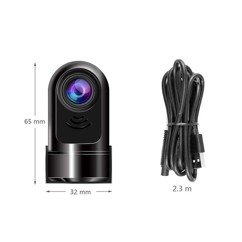 720P High Definition Android Navigation Car Recorder USB Connection ADAS Driving Alert System Log...