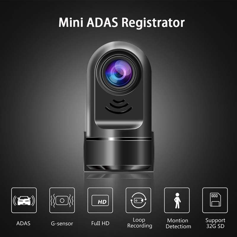 720P High Definition Android Navigation Car Recorder USB Connection ADAS Driving Alert System Log...