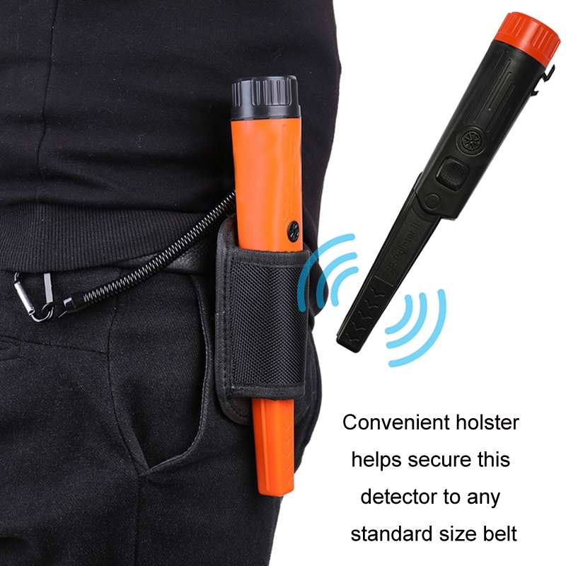 Mini Waterproof Handheld Metal Positioning Rod Detector(Orange)