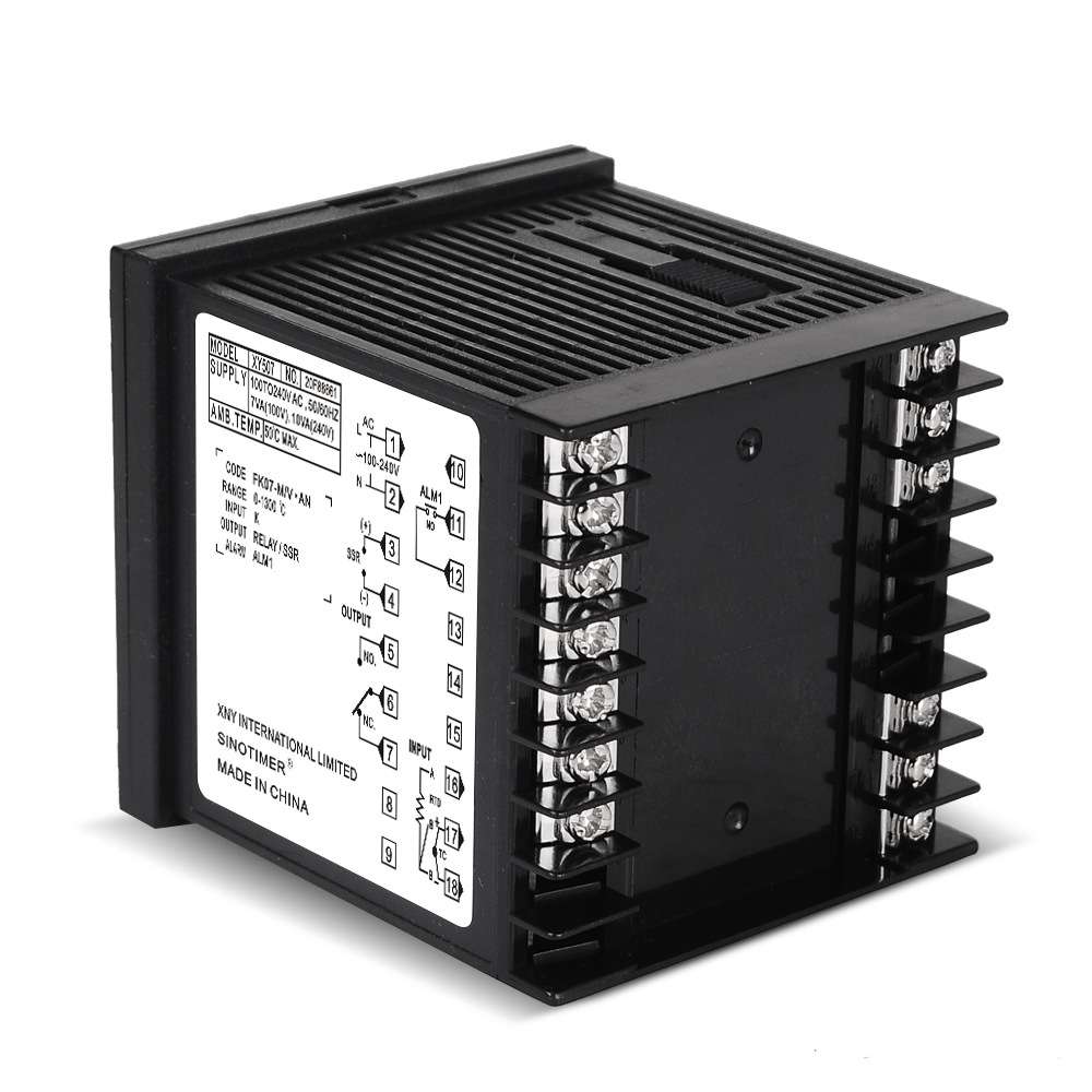 SINOTIMER XY507 Smart Temperature Control Instrument Short Shell PID Heating Relay SSR Solid State O
