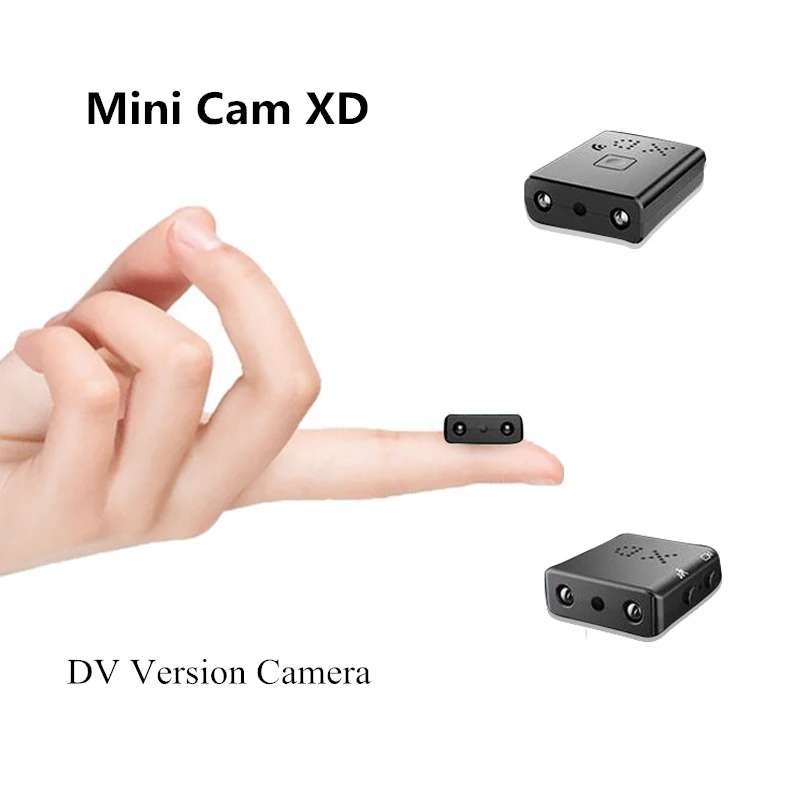 XD Camera 1080p HD Video Smart IR-CUT Infrared Night Vision Sports ... (Direct Version No Battery)
