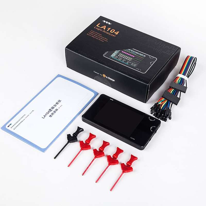 MINIWARE LA104 Logic Analyzer 4-Channel Debugging Assistant Sampling Analog Oscilloscope