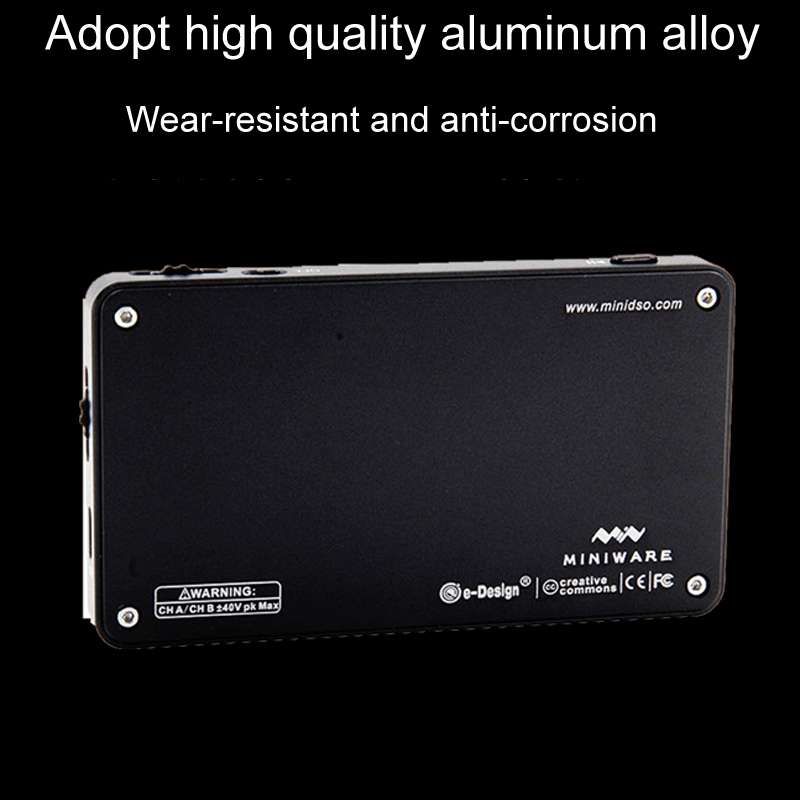 MINIWARE Dual Channel Mini Portable Handheld Digital Storage Oscilloscope, Model: DS212
