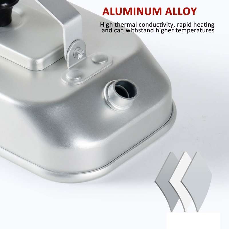 Aluminum Lightweight Kettle Outdoor Hiking Camping Boiling Water Pot with Handle, Spec: Hard Oxida