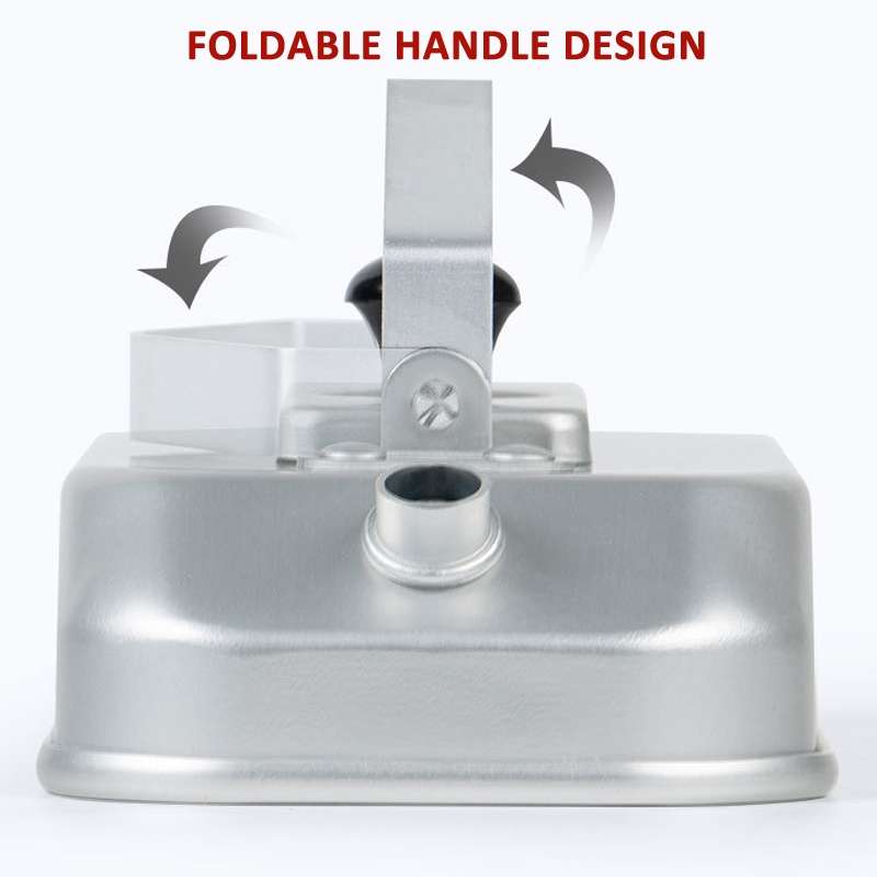 Aluminum Lightweight Kettle Outdoor Hiking Camping Boiling Water Pot with Handle, Spec: Hard Oxida