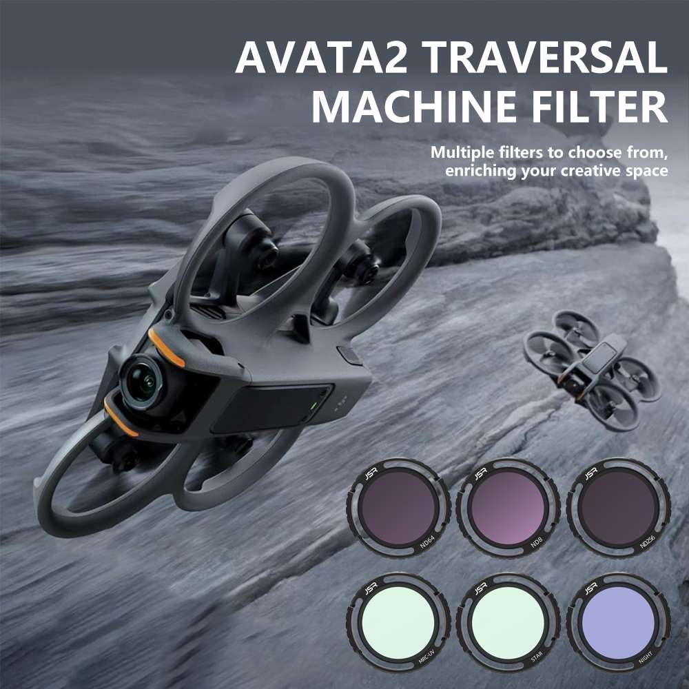 JSR-2050-07 ND32 For DJI Avata 2 Traverser Filter Accessories Camera Scrim Polarizing Lens