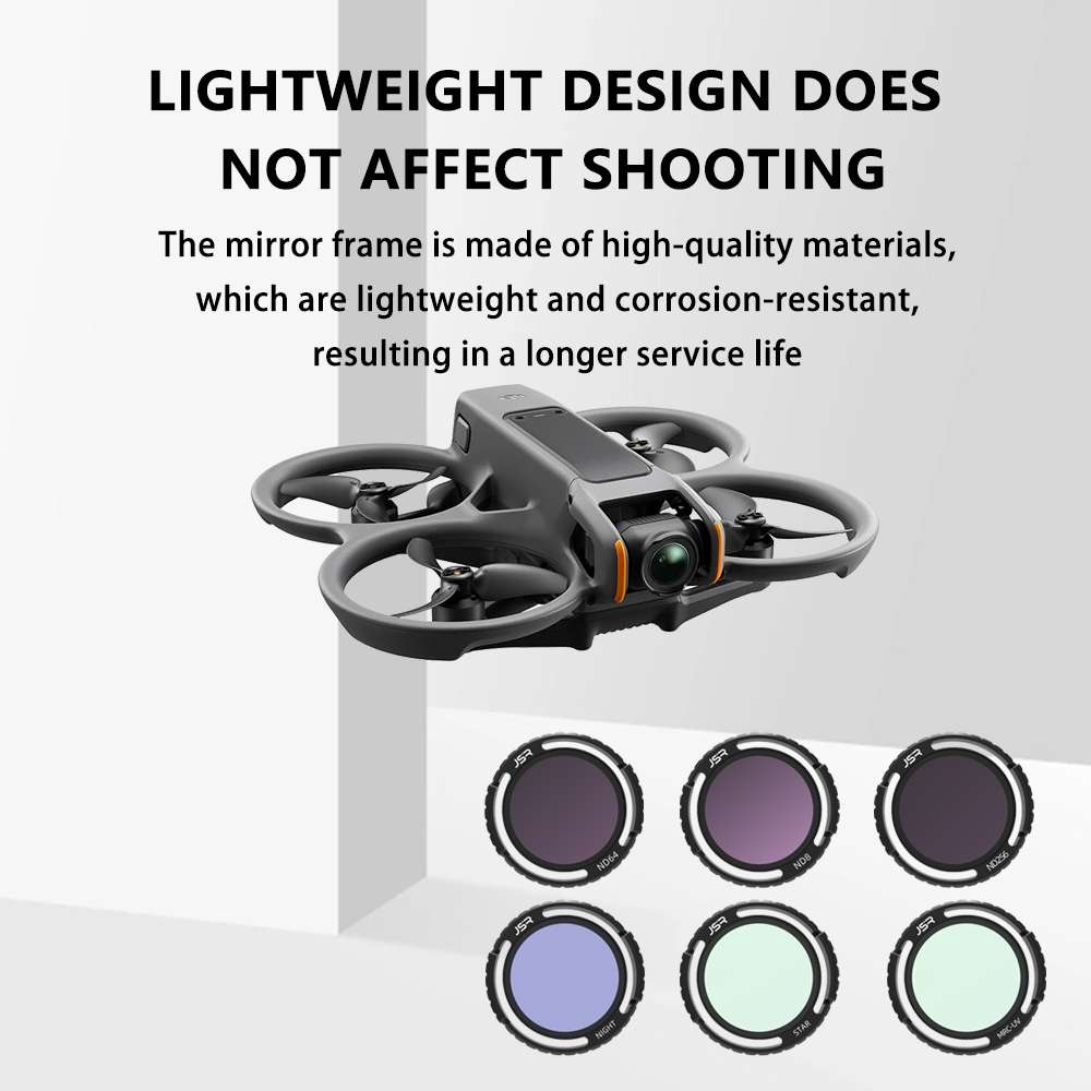 JSR-2050-07 ND32 For DJI Avata 2 Traverser Filter Accessories Camera Scrim Polarizing Lens