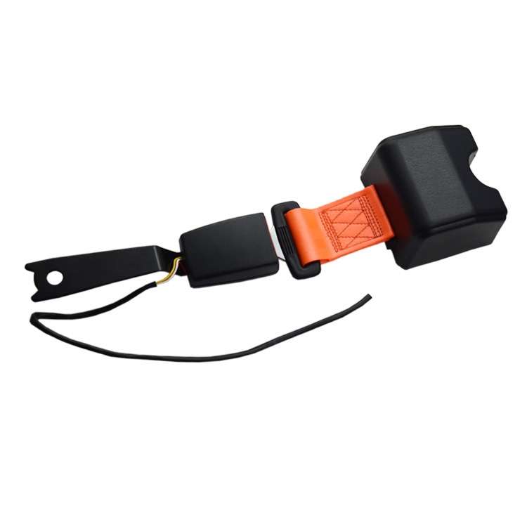 Automatic Retractable Two-point Forklift Safety Belt, Color: Orange+SQ17 Wire Base