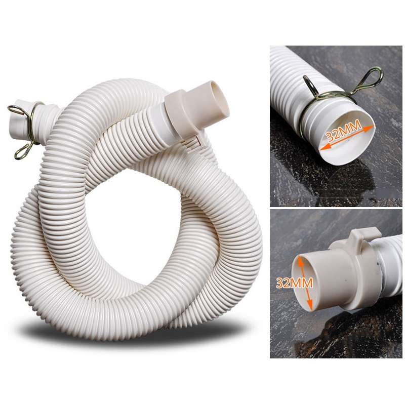 1.2m Diameter 32mm Extended Drain Hose for Washing Machine / Kitchen Basin / Bathtub