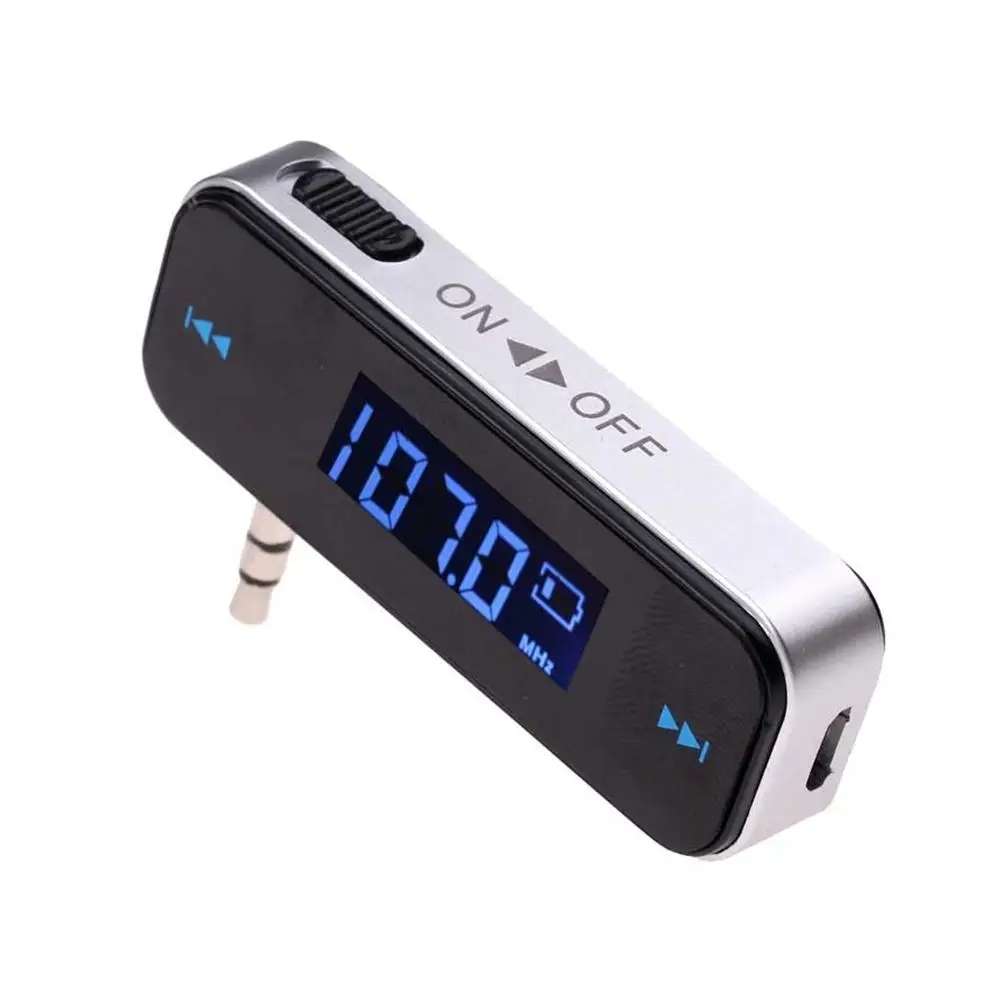 FM-01 3.5mm Music Audio FM Transmitter Mini Wireless Car MP3 Player