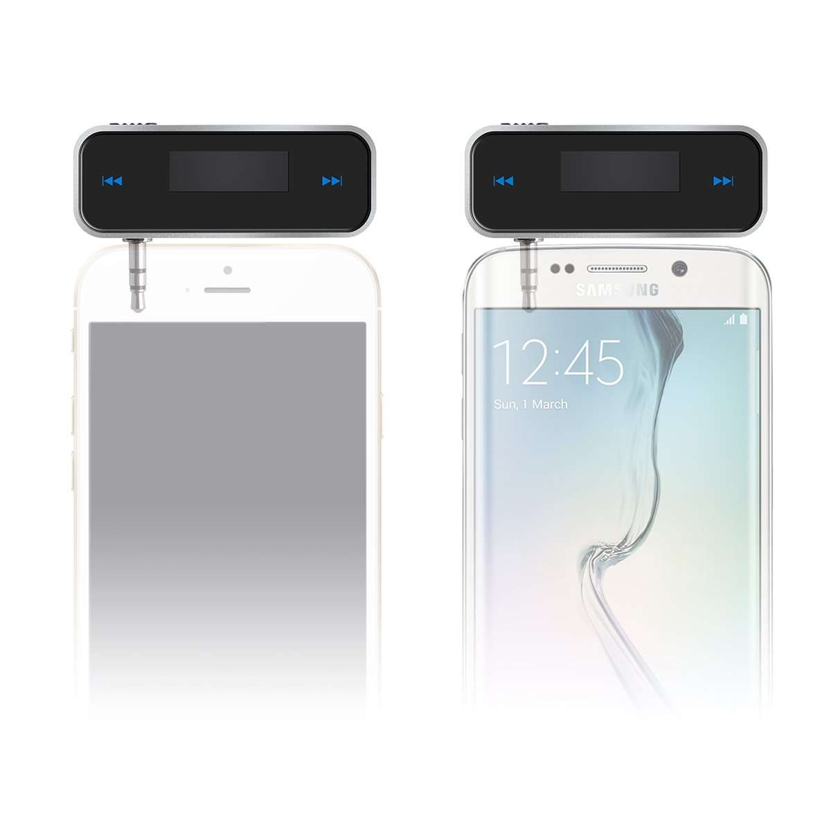 FM-01 3.5mm Music Audio FM Transmitter Mini Wireless Car MP3 Player