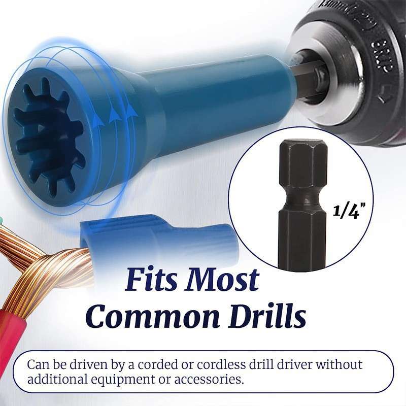 Wire Twister Wire Cap P Series Using Sleeve(Black)