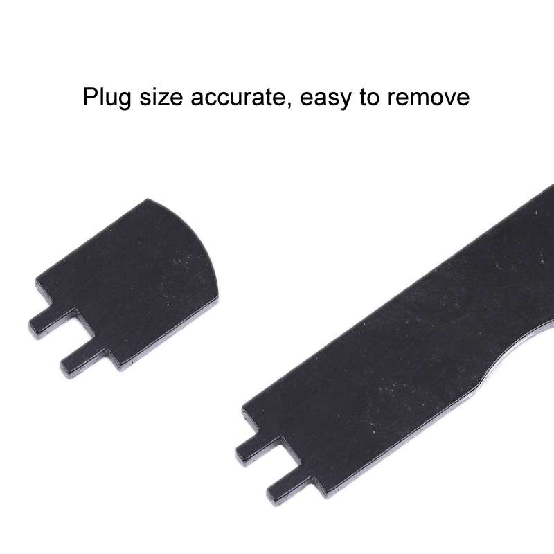 2pcs Ignition Coil Plug Removal Tool Snap Wrench(Black)