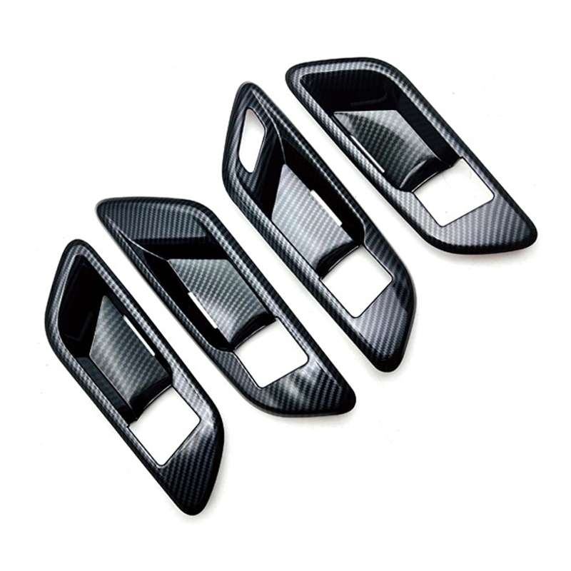 For 2023 Toyota Crown Door Handle Cover Decorative Frame, Style: Left-hand Drive(Silver)