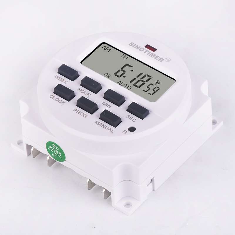 SINOTIMER TM618SH 1 Second Interval Digital LCD Timer Switch Programmable Time Relay 12V
