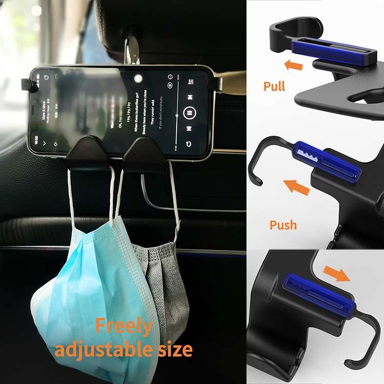 2pcs Car Decorative Hook Mobile Phone Holder(A-3)