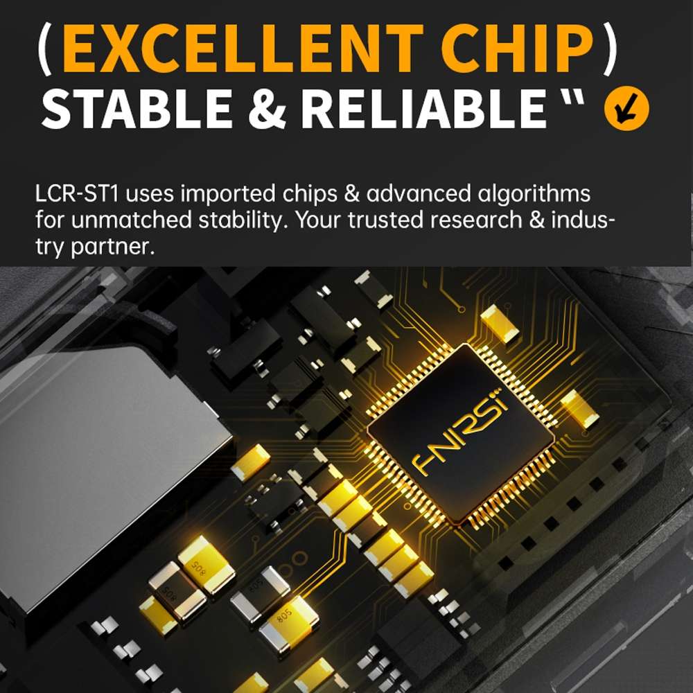 FNIRSI Digital Tweezers Resistor Capacitor Component Test Multimeter(LCR-ST1)