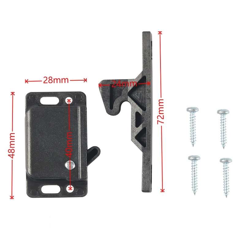 8pcs /Set RV Accessories Side-Mounted Door Lock Grab Cabinet Latch