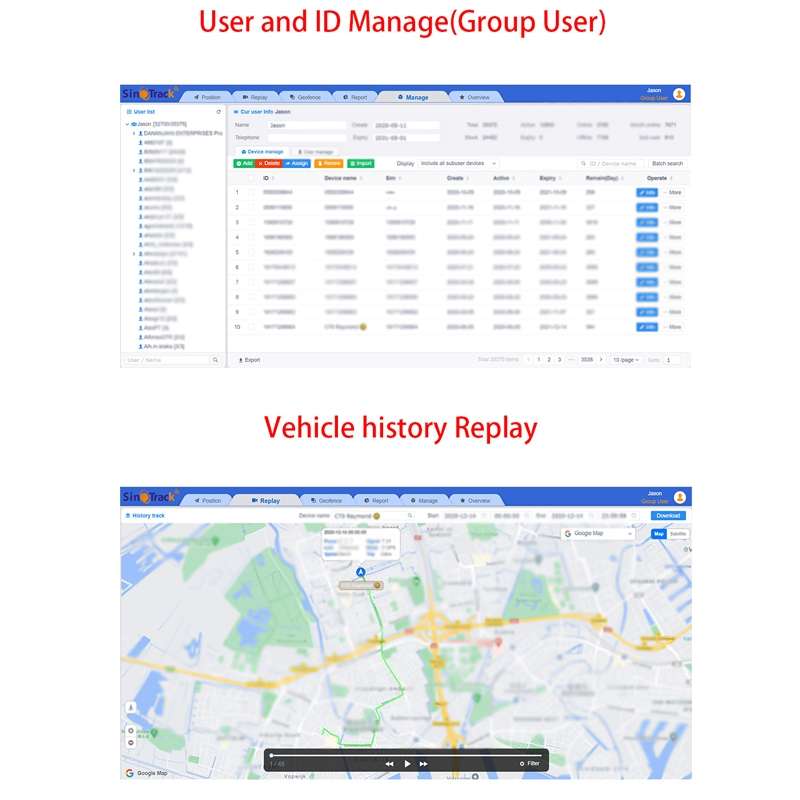 SinoTrack GPS Vehicle-Mounted Motorcycle Car Positioning Tracker, Model: 2G-ST-901M