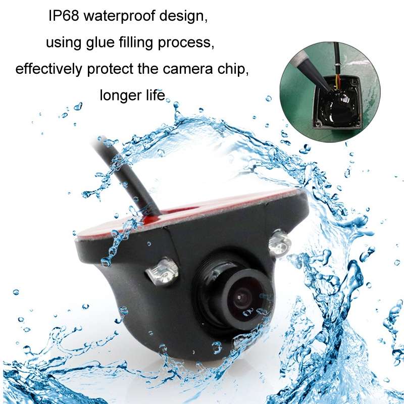 5 Inch Carplay Portable Surveillance Video Car Display, Specification: Folding Screen + White Two-wa