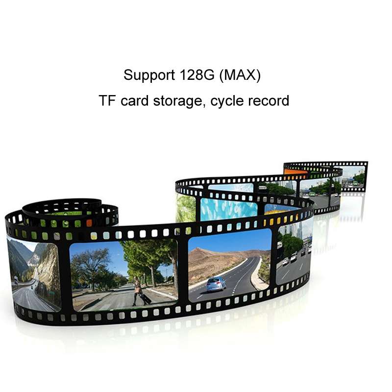 Car HD WIFI Interconnected Triple Camera Driving Recorder, Specification: With GPS