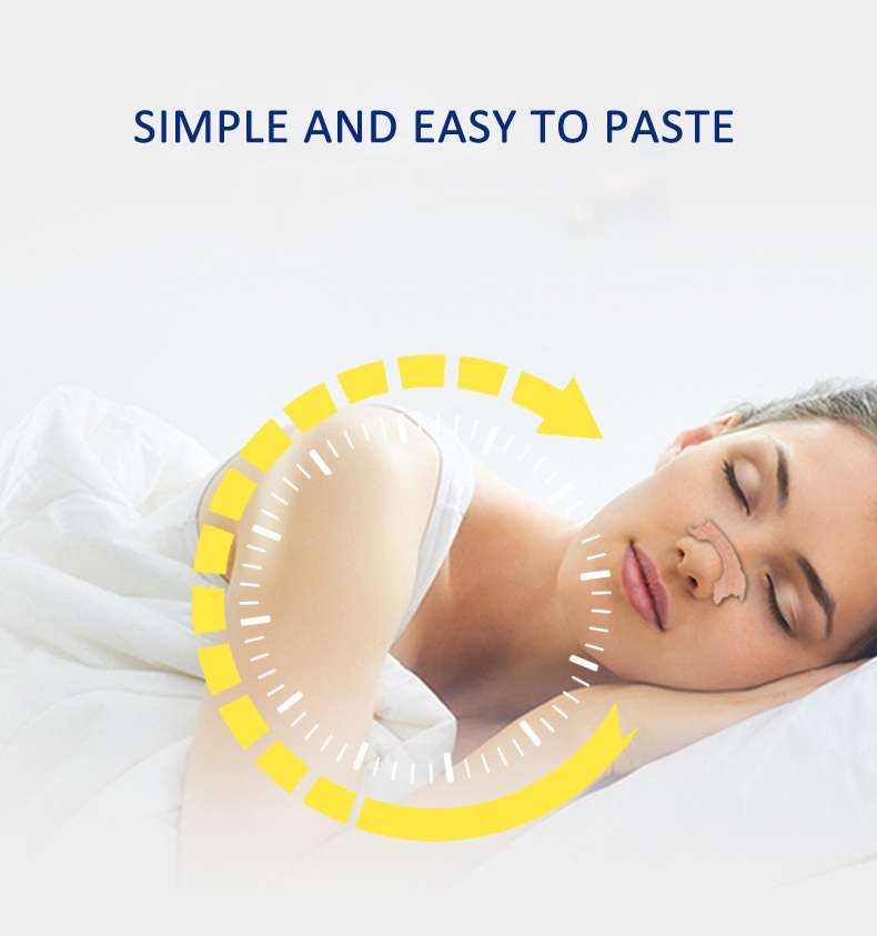 50pcs /Pack 66 X 19mm Nasal Strips To Improve Sleep, Reduce Snoring And Relieve Nose Congestion