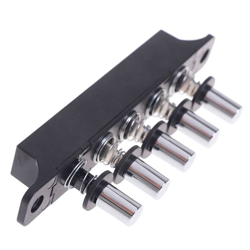 Five-position Plug-in Button Switch Range Hood Piano-key Switch(Silver)